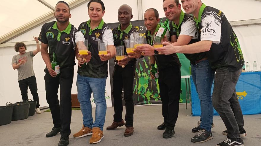 Wilkin Aquiles se proclama vencedor del IV Concurso de Escanciadores de Llanera
