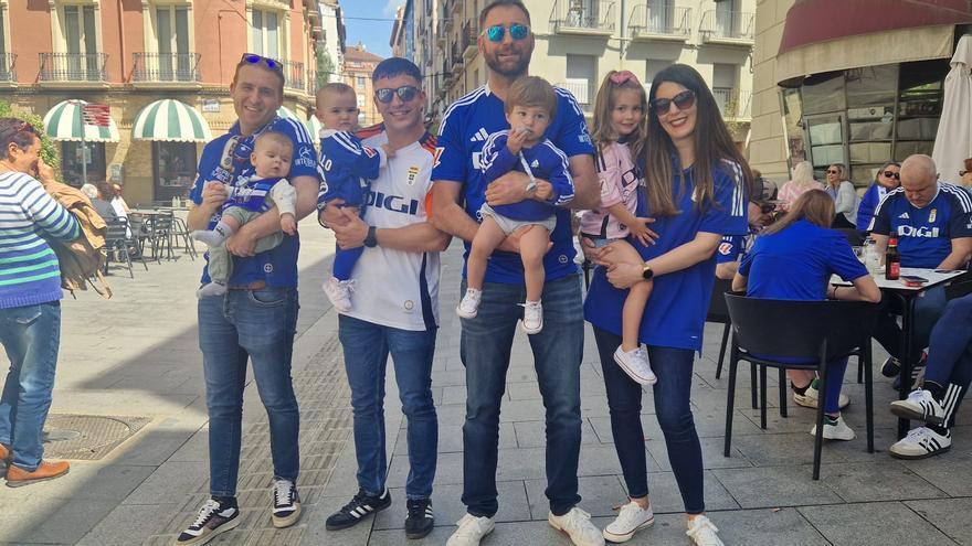 Pasión azul antes del partidazo: se esperan 300 oviedistas en Huesca