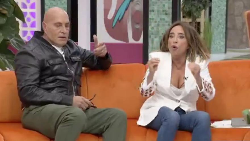 Kiko Matamoros califica como «profesionalmente vergonzoso» y «circo» el último espectáculo de María Patiño en ‘La familia de la tele’
