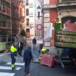 Arranca la prueba de tráfico en el centro de Gijón (en imágenes)