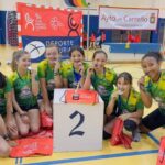 El cangués CP Reconquista subcampeón alevín mixto de los Juegos Deportivos de Voleibol, en Carreño