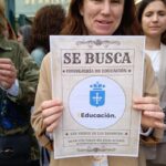 El colegio de La Fresneda se moviliza por la educación pública de calidad