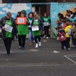«No nos negamos a trabajar, queremos hacerlo con recursos», dicen los docentes del Peña Careses en su protesta de este viernes