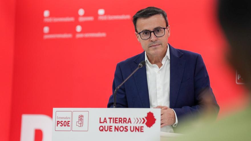 El PSOE quiere «esperar» a los recursos antes de suspender a Gallardo por la apertura de juicio oral