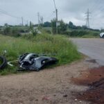 VÍDEO: Este fue el lugar del accidente frontal en Cenero en el que falleció un joven de 18 años