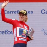 Ellen van Dijk, primera líder de la Vuelta a España