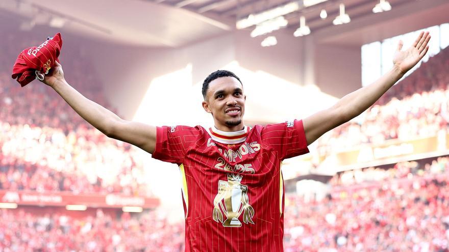El inglés Alexander-Arnold, confirmado oficialmente como nuevo jugador del Real Madrid