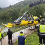 «Lo hizo de lujo»: cómo logró salvar su vida el piloto del helicóptero tras chocar contra un cable «muy cabrón» en Tanes