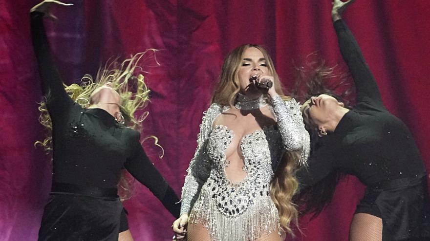 La actuación de Melody en Eurovisión 2025, en imágenes