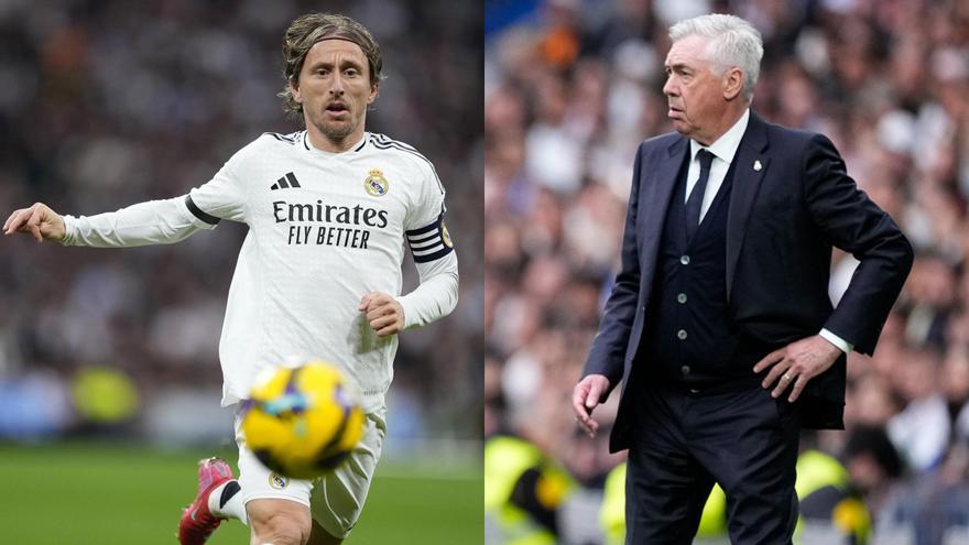 Ancelotti: «Despedirme con una leyenda como Luka me parece bonito»