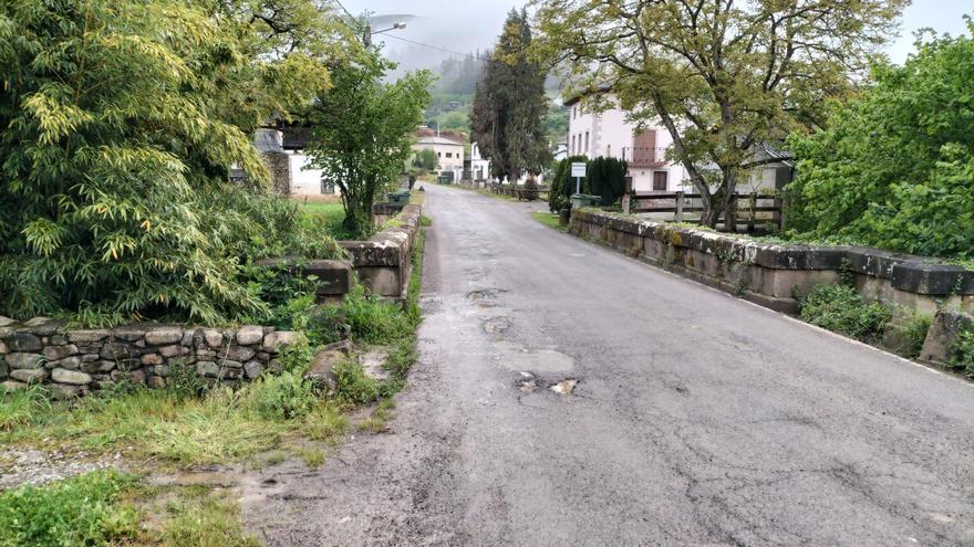 Suspendida la protesta por el arreglo del puente de Naraval, en Tineo: este es el motivo