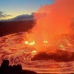 Espectacular erupción del volcán Kilauea en Hawaii