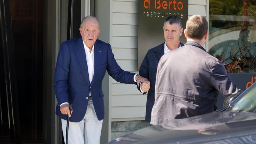 Juan Carlos I, antes de la conciliación con Revilla este viernes: «Hace mucho que no voy a Santander»