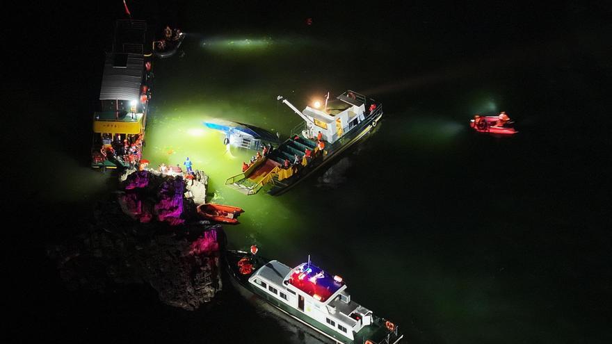 Al menos nueve muertos y 70 heridos por el hundimiento de cuatro barcos turísticos en China