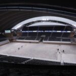 El nuevo Palacio de los Deportes de Oviedo que está a punto de reabrir: 5.400 butacas, wifi y una iluminación de «nivel FIBA»