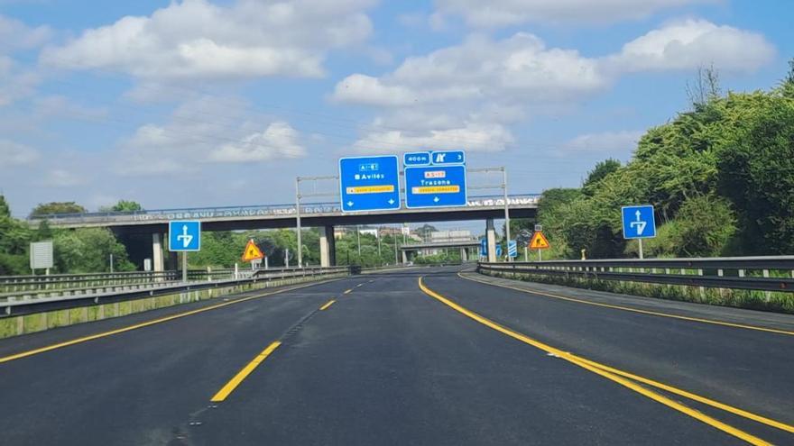 Así avanzan las obras de la autopista para mitigar el ruido en Corvera