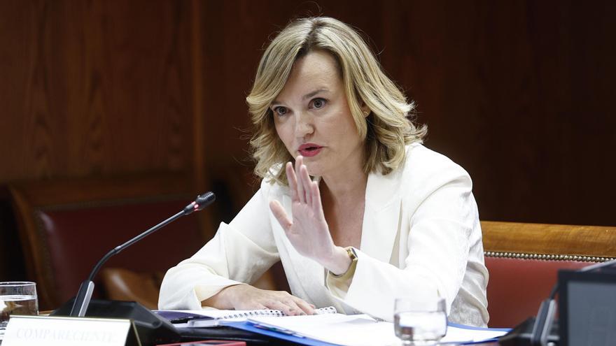 Alegría acusa al PP de «matonismo» y anuncia «acciones legales» contra quienes la impliquen en la «inexistente» fiesta con prostitutas de Ábalos en Teruel