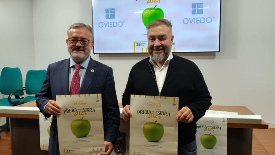 Diecisiete llagares repartirán este domingo 7.000 litros en la Preba de la Sidra de Gascona