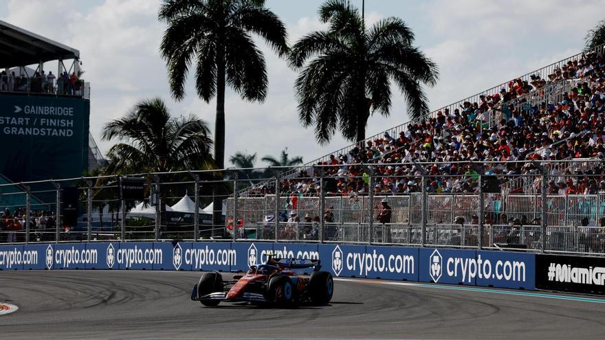 Estadísticas de Fernando Alonso y Carlos Sainz en el circuito de Miami