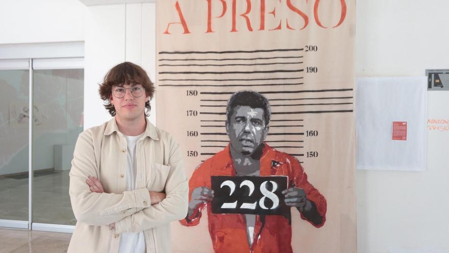 La Generalitat Valenciana aboga por la retirada de una pintura contra Mazón en la Universidad