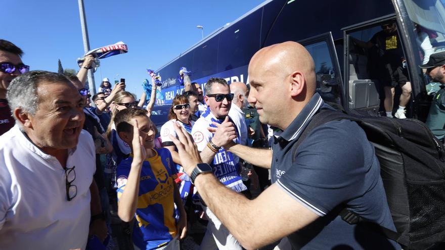 Javier Rozada tras la victoria de hoy del Avilés ante el Rayo Majadahonda: «Ojalá estuviera hecho; todavía queda lo más difícil»