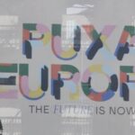 La candidatura a la capitalidad cultural europea luce en una lona de cien metros cuadrados