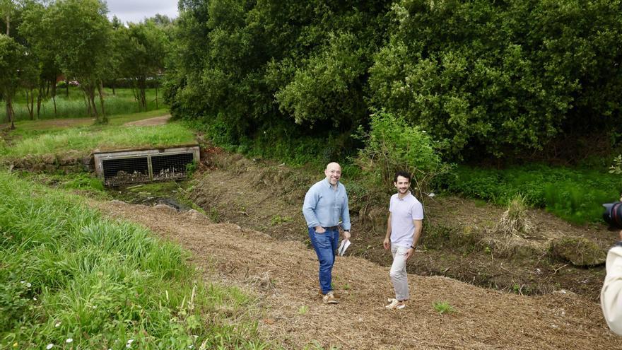 La mejora del arroyo Pisón recuperará el entorno fluvial del Palacio de La Guía