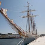 Leonor hace historia en las aguas de Gijón: la princesa de Asturias llega hoy a El Musel y durante tres días se podrán visitar los dos buques de la Armada en los que se formó