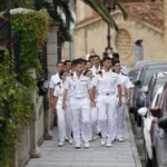 Asturias, gran base de la Armada: una cena de gala con la tripulación del «Elcano»  y la expectación de si aparecía la Princesa