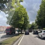 La increíble cifra de camiones que sigue soportando la gran avenida que atraviesa Gijón Oeste