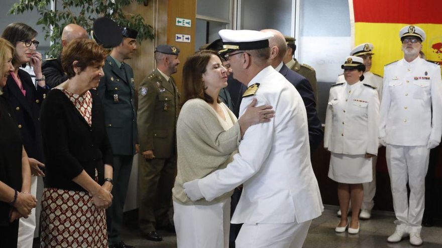 Luis Rodríguez Garat asume la Comandancia Naval con su jura «al Rey y la Constitución»