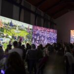 El 2.0 de «El Jardín de las Delicias» triunfa en Mieres: Más de 5.000 personas ven la muestra en honor a El Bosco en el Santa Bárbara