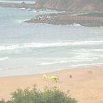 Milagro en Carreño: dos surfistas salvan a tres niños de morir ahogados en la playa de Xivares