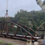 El puente del polígono de Tudela estará acabado a mediados del mes de agosto