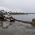Las máquinas vuelven a Naval Gijón para estrenar el nuevo paseo antes de fin de año