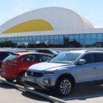 El auge turístico complica aparcar en Avilés (y las cifras de ocupación de los parkings también van al alza)