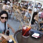 La hostelería, a tope en Semana Grande, pero con menos gasto por cliente