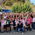 Trescientos a la carrera: Llorío, en Laviana, se vuelca a favor de la investigación contra el cáncer