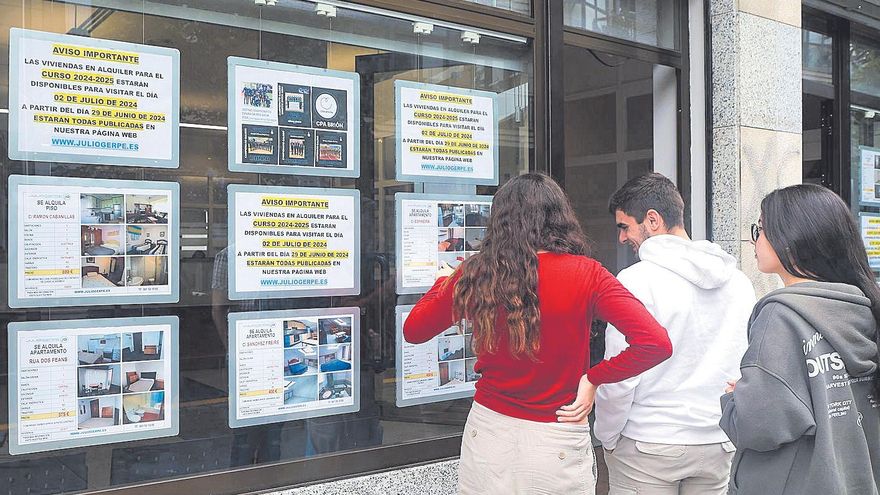 Este es el esfuerzo de un mileurista en Avilés para pagar el alquiler (y se lleva buena parte de su salario)
