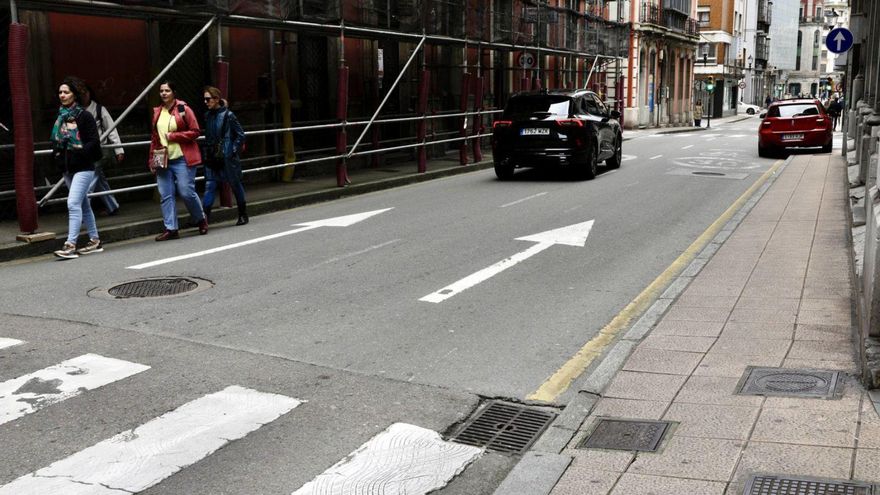 La reforma de la calle Munuza de Gijón se aplaza a la espera de estudios «concluyentes»