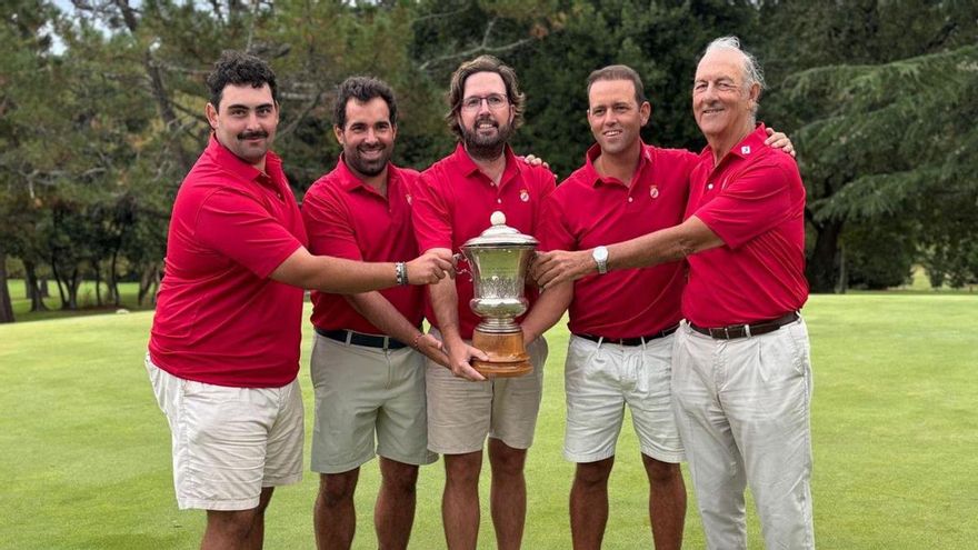 El equipo asturiano de golf que representará a España en el Europeo: «Somos un club muy pequeño y competimos contra transatlánticos»