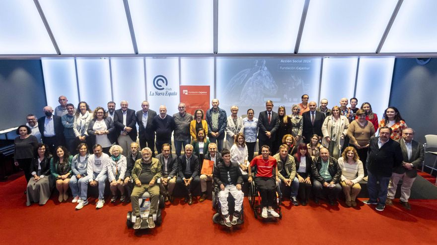 Entrega de las ayudas del Programa de Acción Social de la Fundación Cajastur