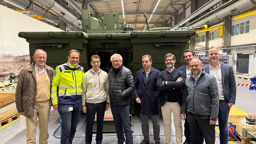 Indra negocia con Rheinmetall una alianza para fabricar blindados: «Juntos avanzamos en el objetivo de dotar a Europa de autonomía estratégica en materia de defensa»