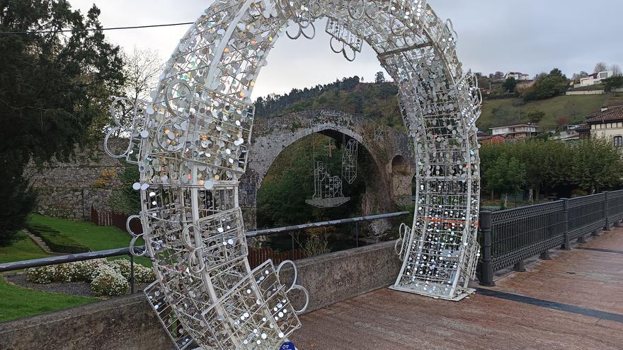Ya hay fecha para el encendido del alumbrado navideño de Cangas de Onís