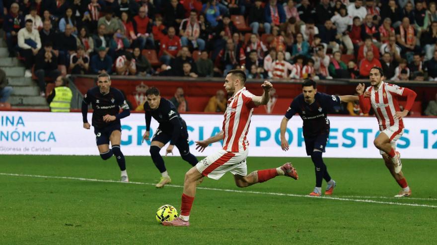Duba, el jugador más determinante de Segunda: la estadística que sitúa al atacante del Sporting como el «número 1»