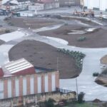 El paseo de Naval Azul completa su trazado peatonal y luce ya casi listo, solo pendiente de mobiliario