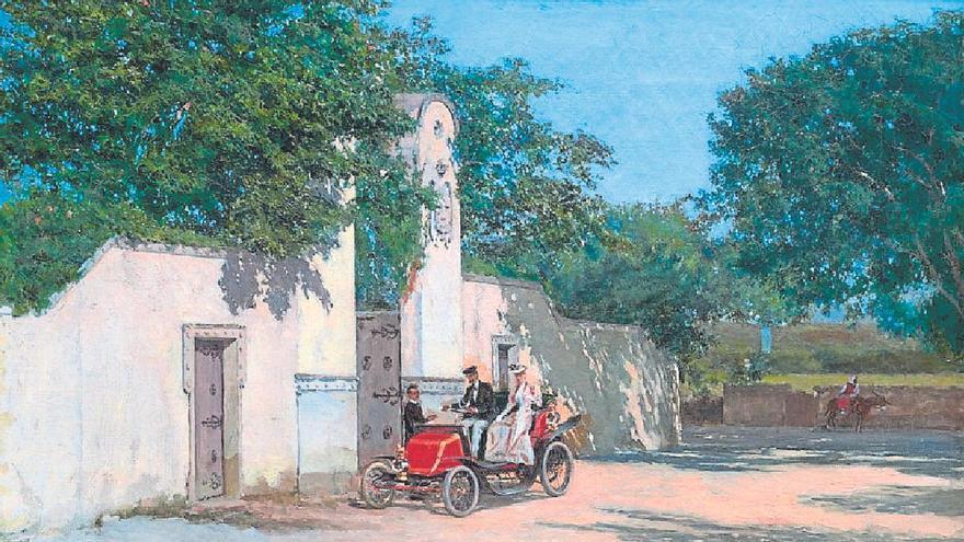 El Somió de 1901 visto por Martínez Abades