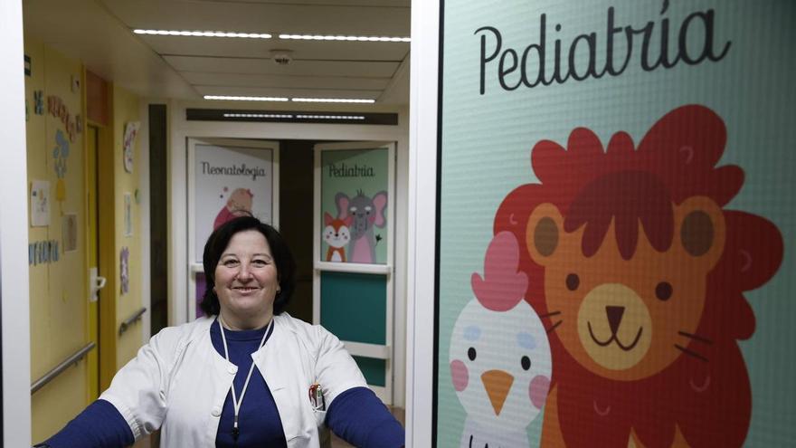 Nuria Fernández, jefa del servicio de Pediatría del Hospital de Cabueñes: «De 10 niños que nacen al día en Gijón, buenamente 7 u 8 son hijos de inmigrantes»