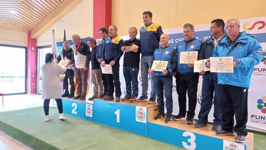 El cangués Toni Fuente, campeón de España individual de tiro olímpico, en categoría Restricted
