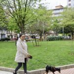 El parque Electra, en El Llano, luce nueva cara tras la reforma (en imágenes)
